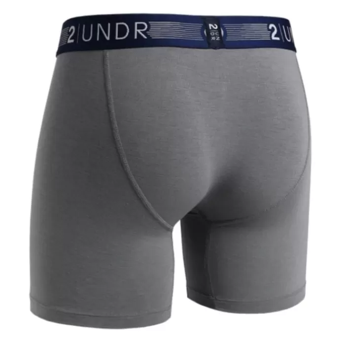 2UNDR Flow Shift Boxer Gris Hot