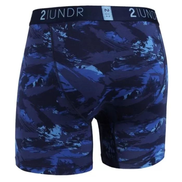 2UNDR Swing Shift Boxer Azul Flash Sale