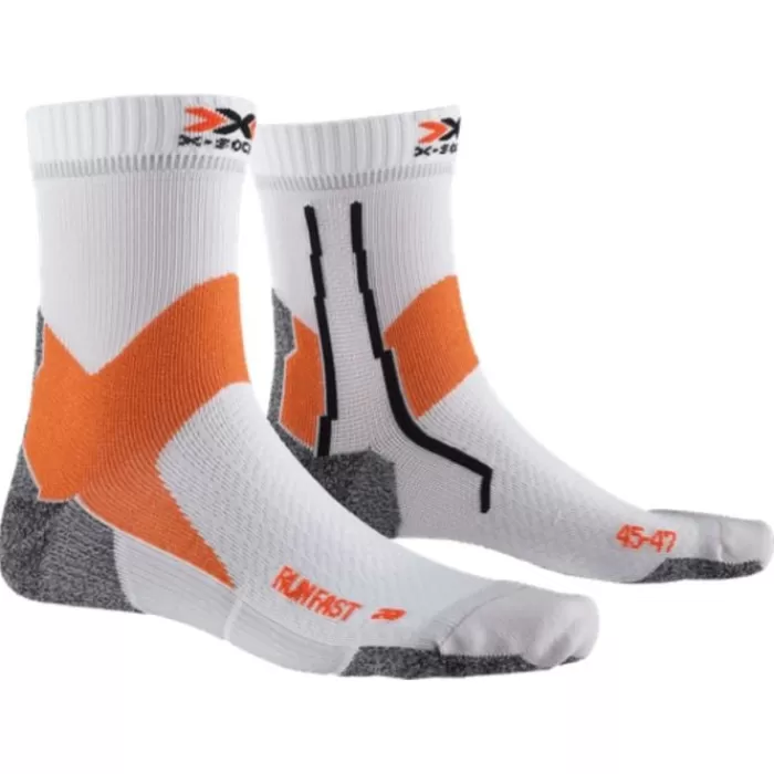 X-Bionic Run Fast 4.0 Sock Blanco Outlet