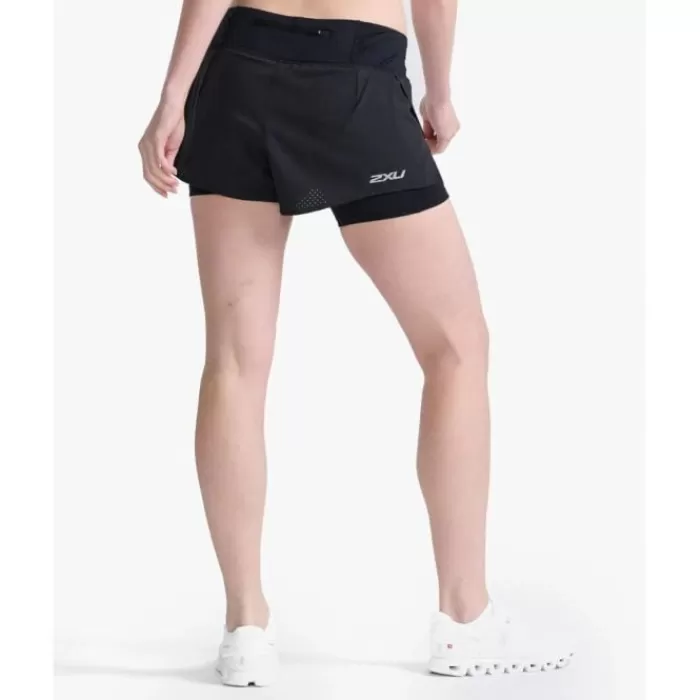 2XU Aero 2in1 4 inch Shorts Negro Cheap