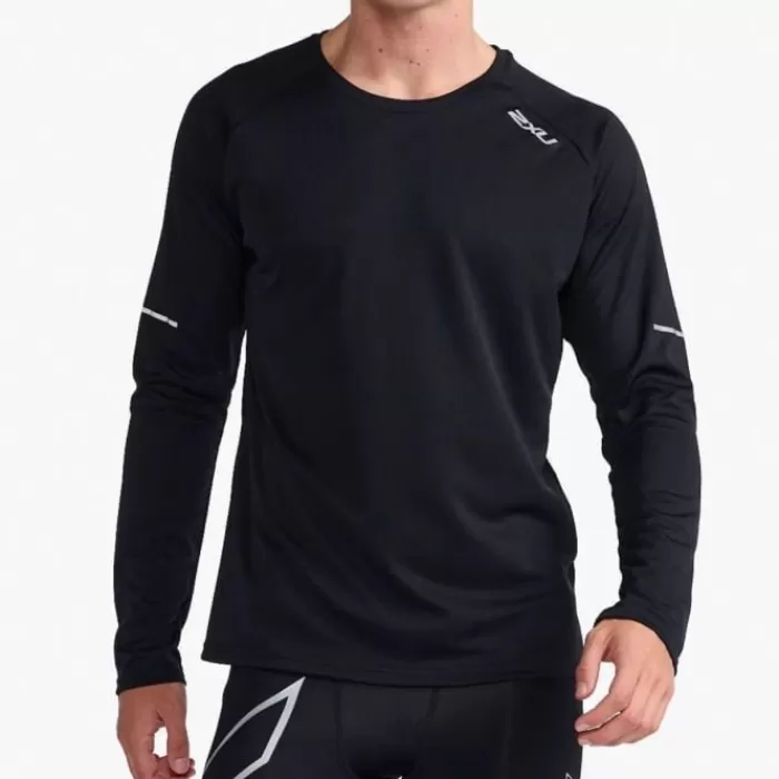 2XU Aero Long Sleeve Tee Negro Outlet