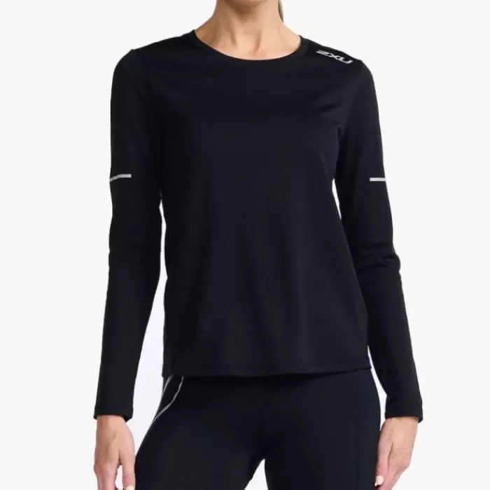 2XU Aero Long Sleeve Tee Negro Flash Sale