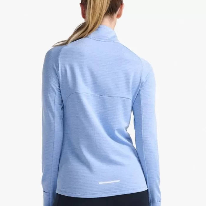 2XU Ignition 1/4 Zip Azul Store