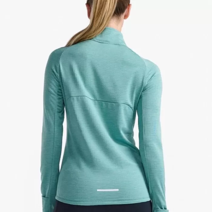 2XU Ignition 1/4 Zip Verde Cheap