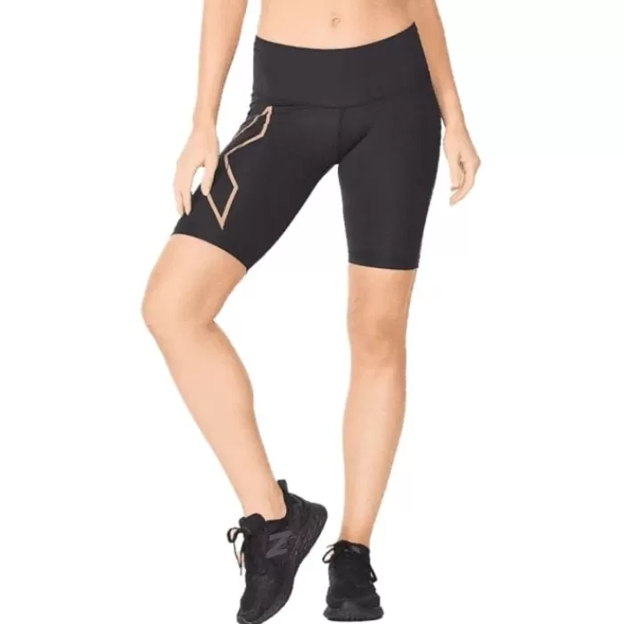 2XU Light Speed Mid-Rise Comp. Shorts Negro Clearance