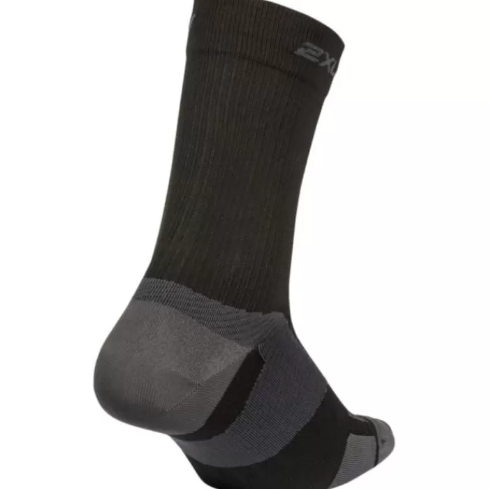 2XU Vectr Light Cushion Crew Socks Negro Sale