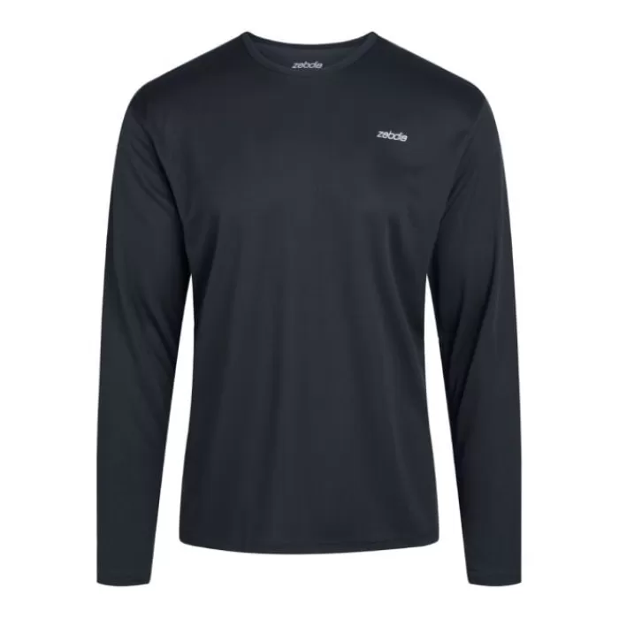 Zebdia Sports LS Tee Azul Clearance